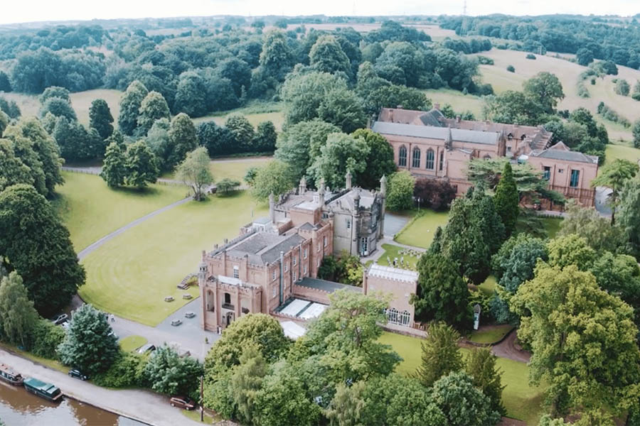 Pop Up Party UK, preferred supplier for wedding corners and garden games at Hawksyard Estate.