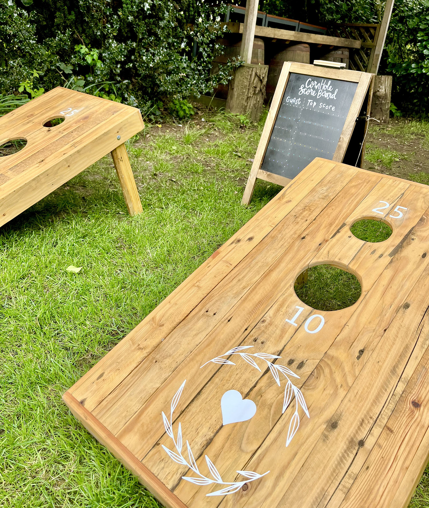 Cornhole Hire - Giant Garden Games