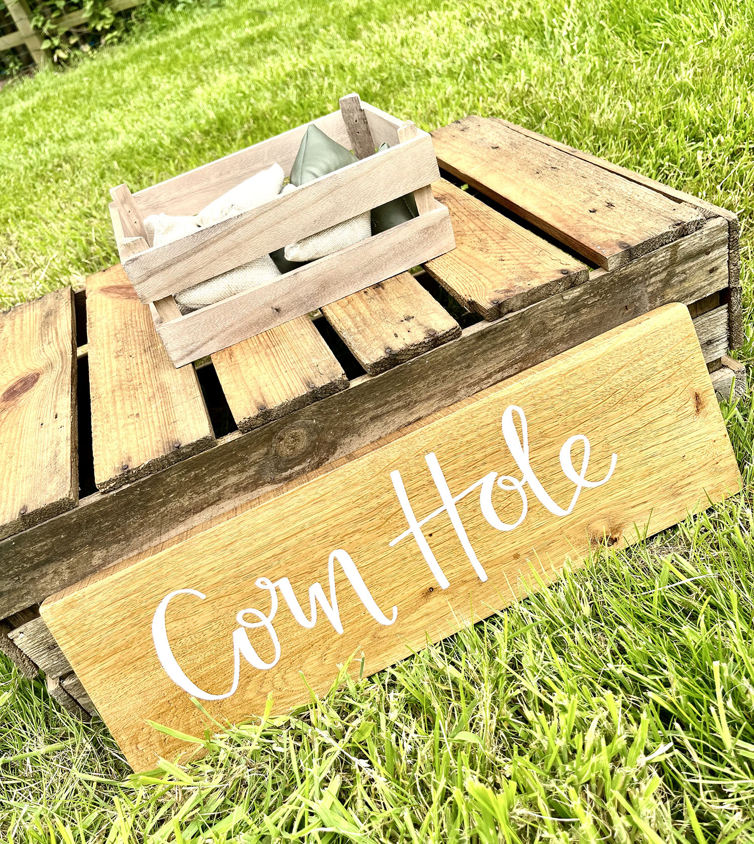 Cornhole Hire - Giant Garden Games