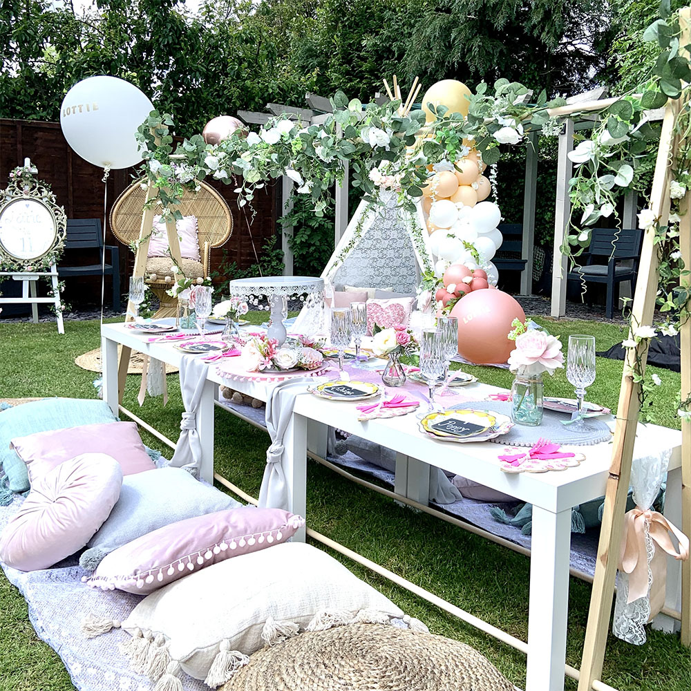 Luxury wedding corner for kids at a country wedding venue