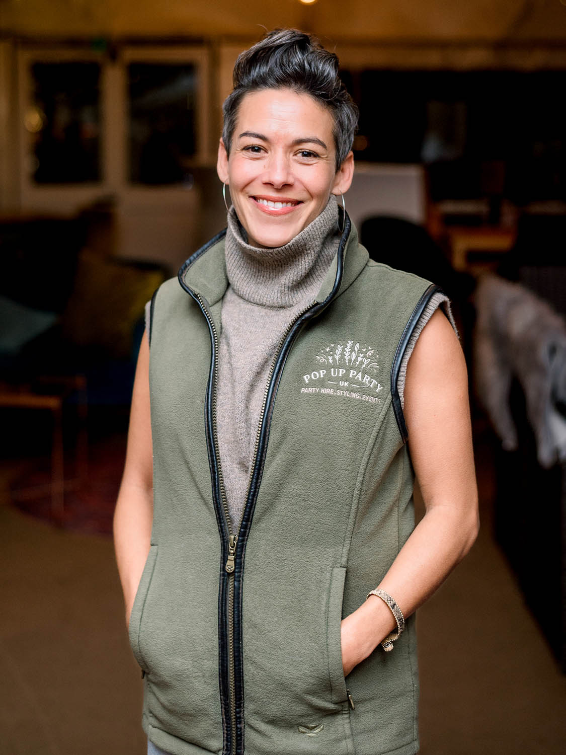 Naomi - owner of Pop Up Party UK