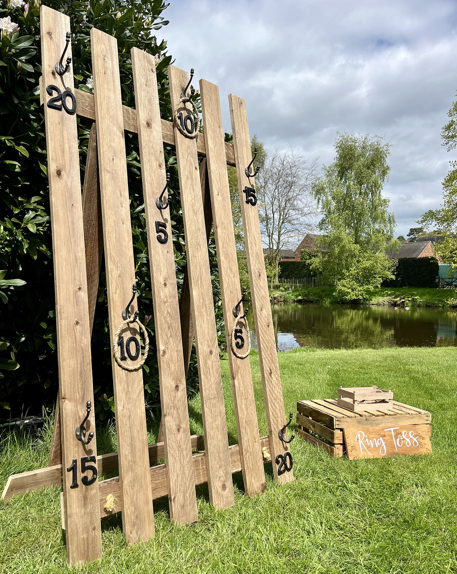 Ring Toss Hire - Giant Garden Games