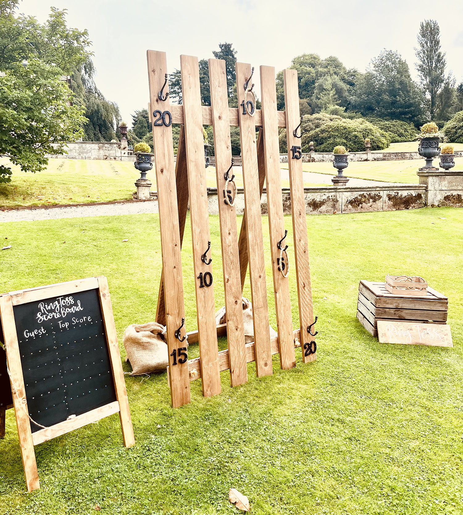 Ring Toss Hire - Giant Garden Games