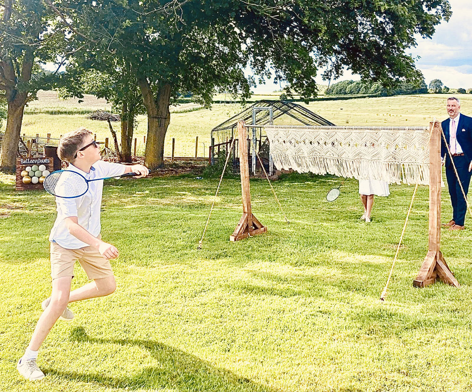 Vintage Badminton Hire - Giant Garden Games